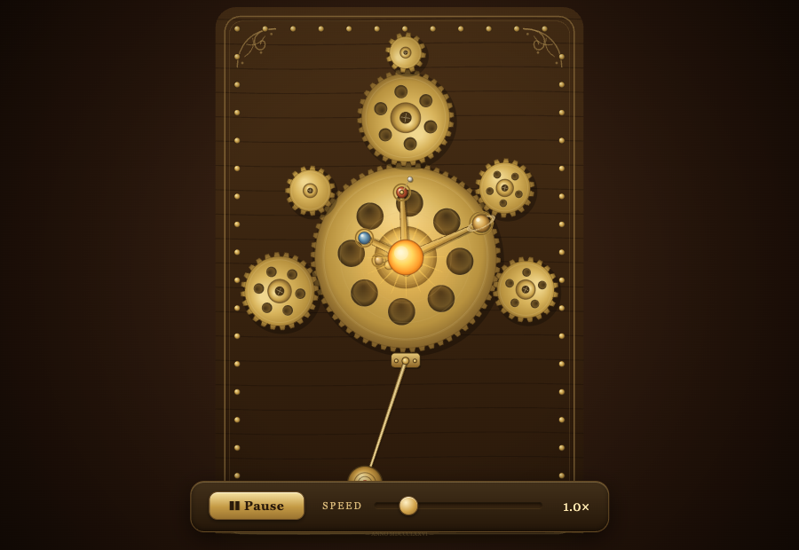 Clockwork Orrery — Zevyn CLI · Claude engine (screenshot)