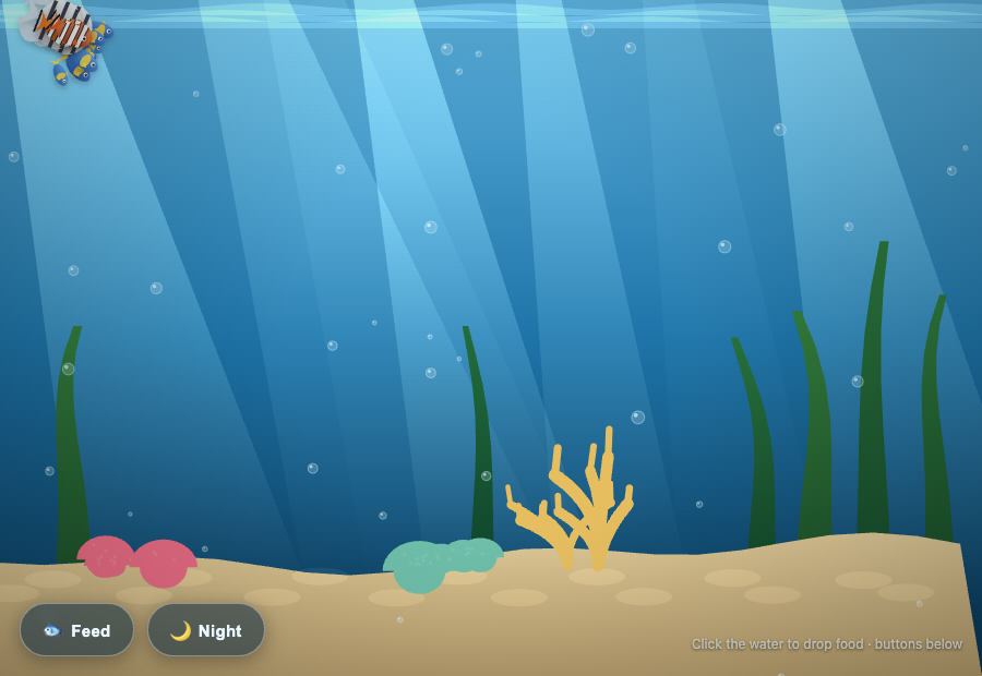 Living Reef — Claude Code run 3