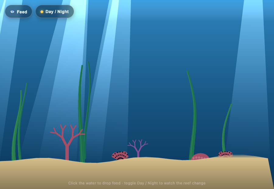 Living Reef — Claude Code run 5