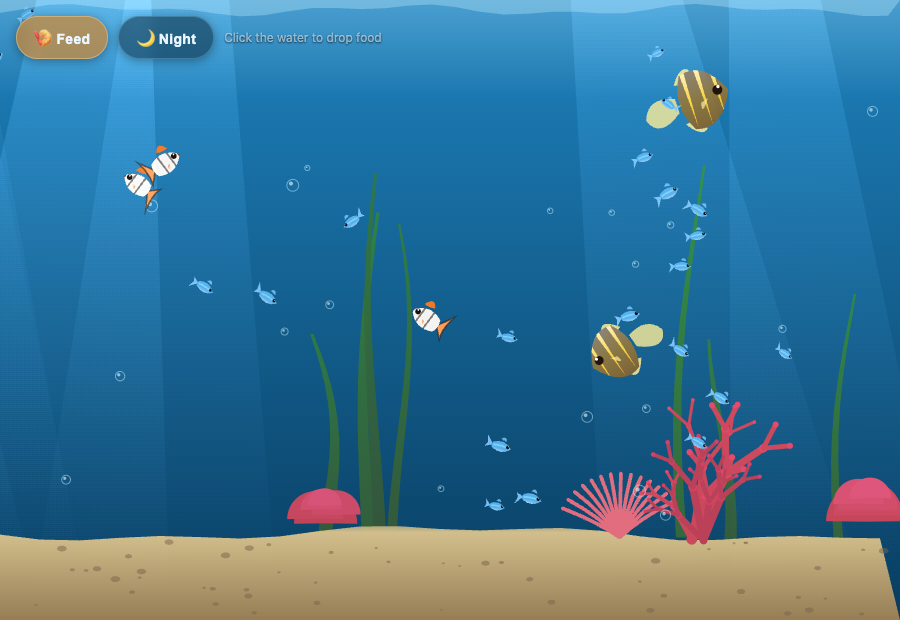 Living Reef — Claude Code run 9