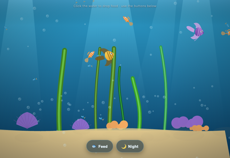 Living Reef — Zevyn CLI · Claude engine run 10