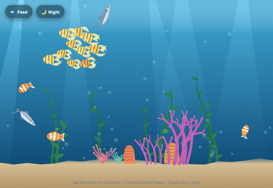 Living Reef — Zevyn CLI · Claude engine run 6