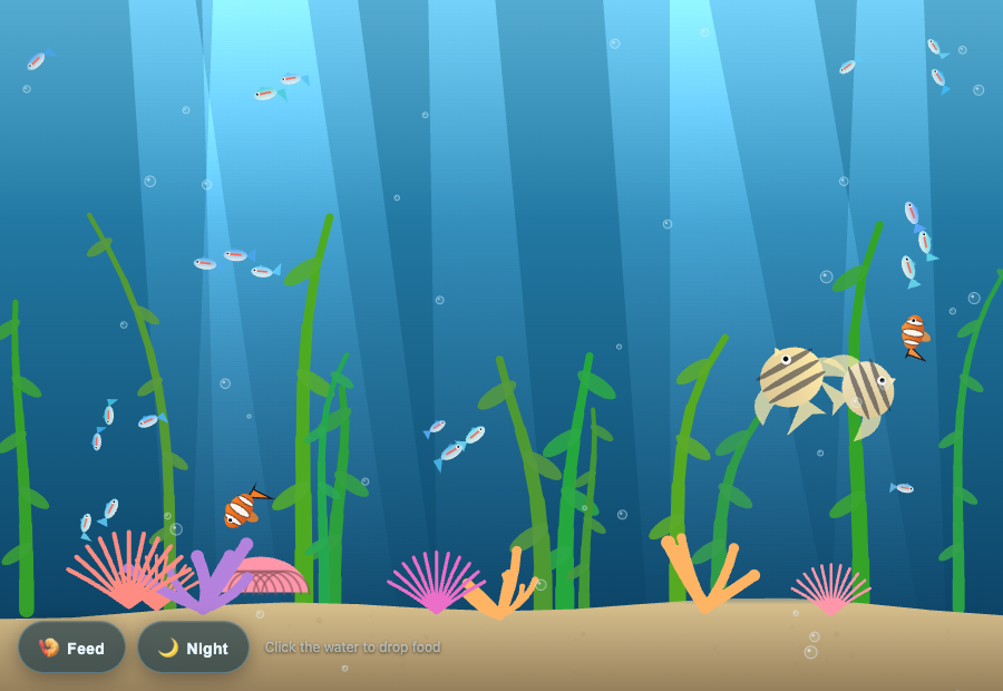 Living Reef — Zevyn CLI · Claude engine run 8