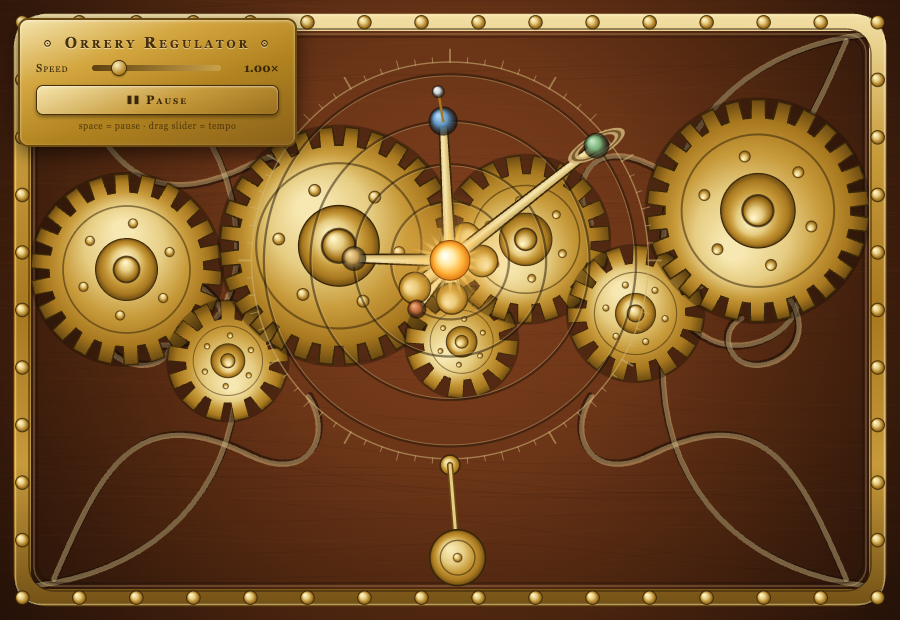 Clockwork Orrery — Claude Code run 1