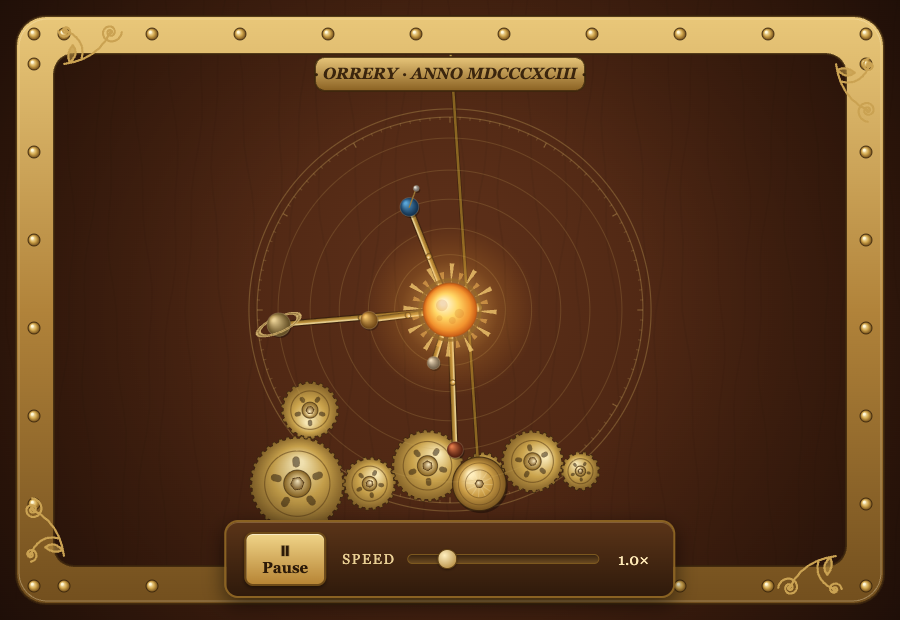 Clockwork Orrery — Claude Code run 8