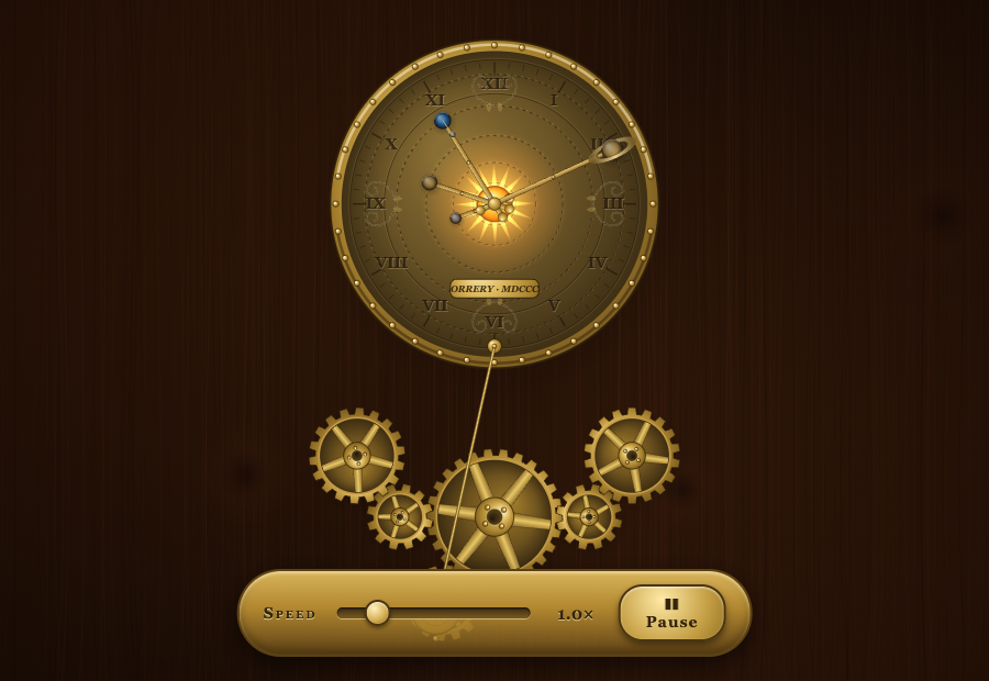 Clockwork Orrery — Zevyn CLI · Claude engine run 4