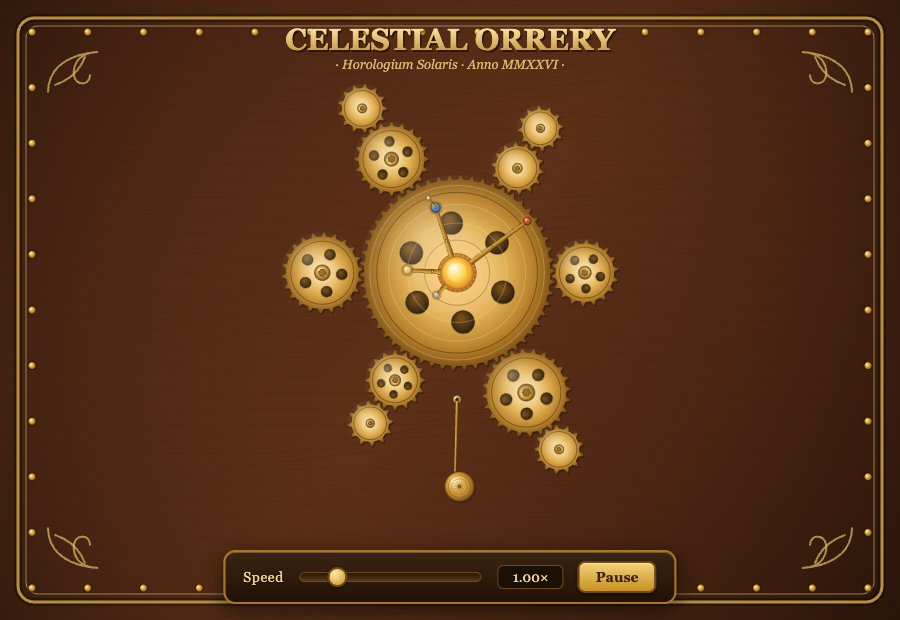 Clockwork Orrery — Zevyn CLI · Claude engine run 6